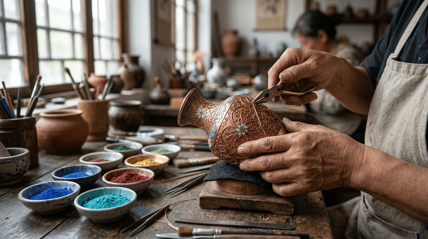 Cloisonné Workshop