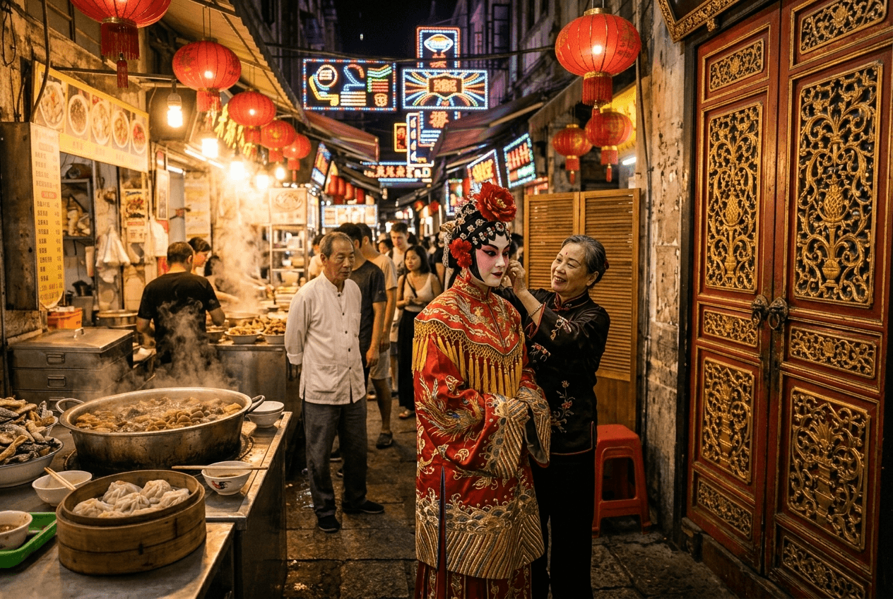 Cantonese Opera Costume Experience