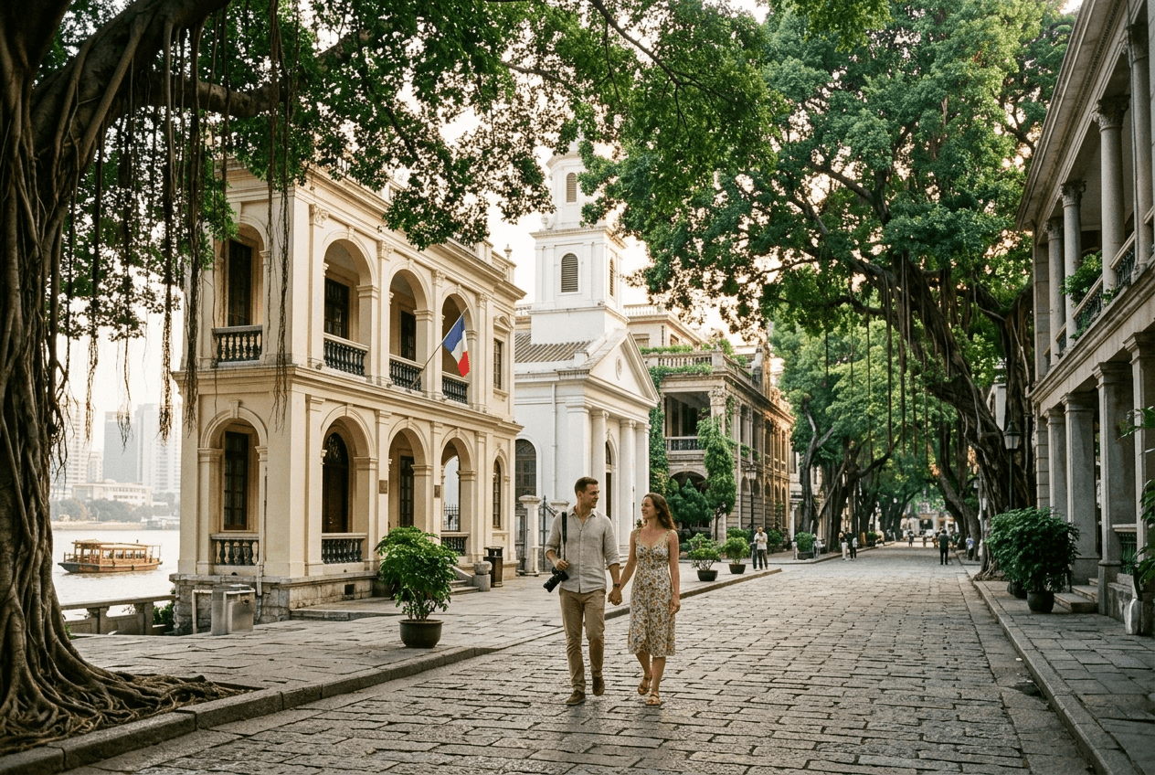Shamian Island Walk